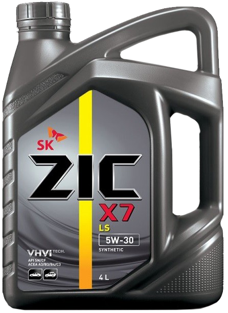 Моторное масло ZIC X7 LS 5W-30, 4л